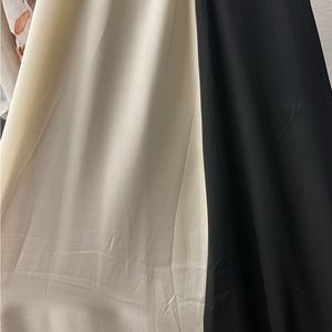 Black and white dress